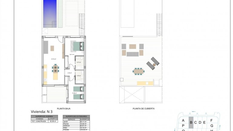 New Build - Town House - Torre Pacheco - El Alba