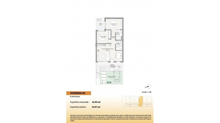 New Build - Bungalow - San Pedro del Pinatar - El Salero